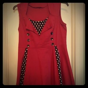 1950's vintage  inspired dress